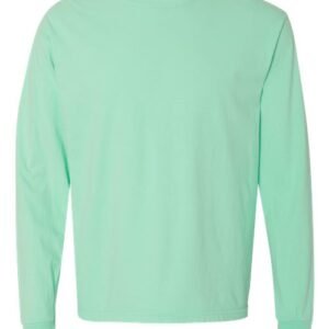 comfort colors 6014 unisex garment dyed heavyweight long sleeve t shirt