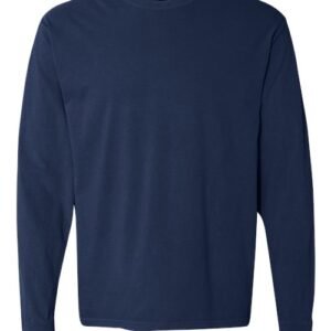 comfort colors 6014 unisex garment dyed heavyweight long sleeve t shirt