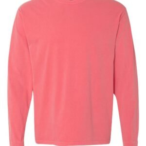 comfort colors 6014 unisex garment dyed heavyweight long sleeve t shirt