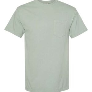 comfort colors 6030 unisex garment dyed heavyweight pocket t shirt