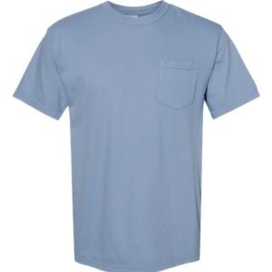 comfort colors 6030 unisex garment dyed heavyweight pocket t shirt