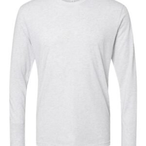 next level 6071 men's triblend long sleeve t shirt