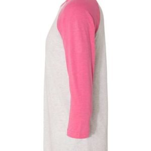 next level 6051 unisex triblend three quarter raglan t shirt