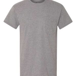 gildan 5300 unisex heavy cotton™ pocket t shirt
