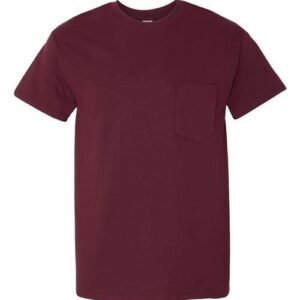 gildan 5300 unisex heavy cotton™ pocket t shirt