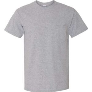 gildan 5300 unisex heavy cotton™ pocket t shirt