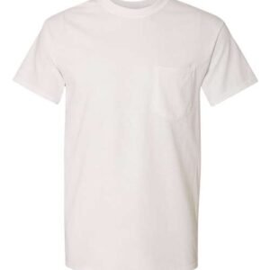 gildan 5300 unisex heavy cotton™ pocket t shirt