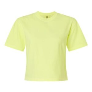 comfort colors 3023cl women's garment dyed heavyweight boxy t shirt