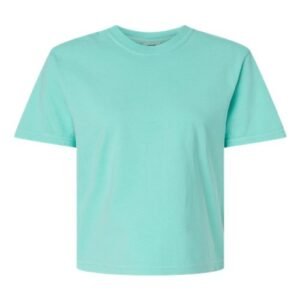 comfort colors 3023cl women's garment dyed heavyweight boxy t shirt