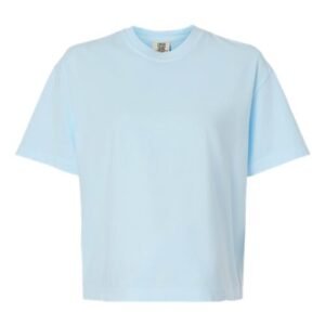 comfort colors 3023cl women's garment dyed heavyweight boxy t shirt