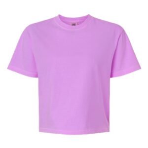 comfort colors 3023cl women's garment dyed heavyweight boxy t shirt
