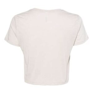 bella + canvas 8882 women’s flowy crop tee