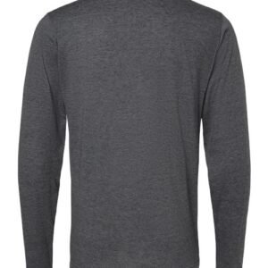 m&o 3520 poly blend long sleeve t shirt