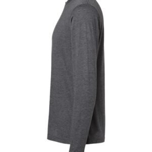 m&o 3520 poly blend long sleeve t shirt