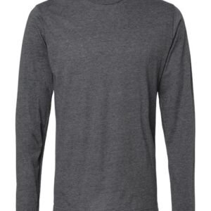 m&o 3520 poly blend long sleeve t shirt