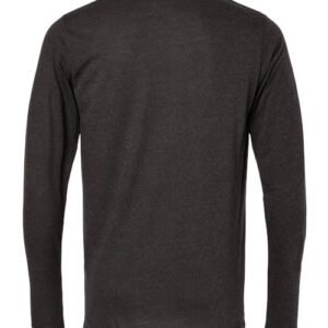 m&o 3520 poly blend long sleeve t shirt