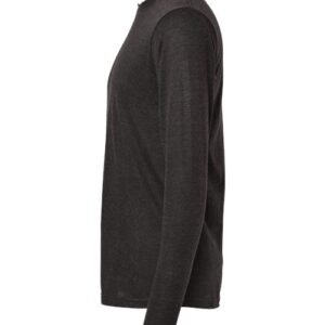 m&o 3520 poly blend long sleeve t shirt