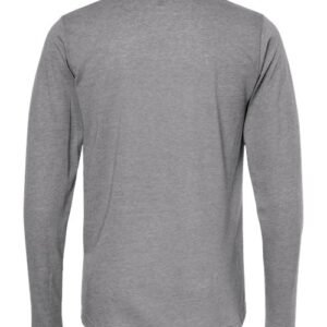 m&o 3520 poly blend long sleeve t shirt