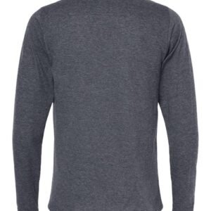 m&o 3520 poly blend long sleeve t shirt