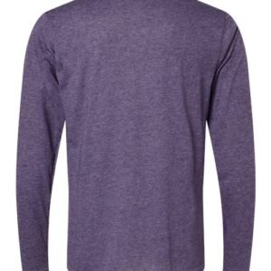 m&o 3520 poly blend long sleeve t shirt