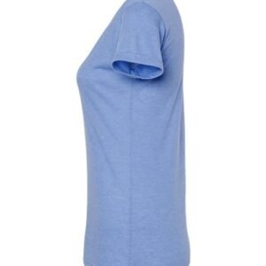 m&o 3542 women's deluxe blend v neck t shirt