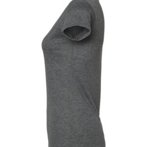 m&o 3542 women's deluxe blend v neck t shirt