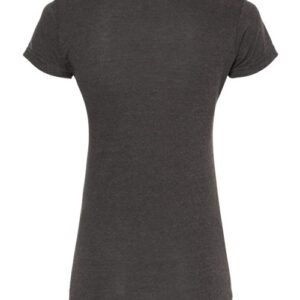 m&o 3542 women's deluxe blend v neck t shirt