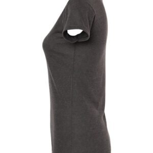 m&o 3542 women's deluxe blend v neck t shirt