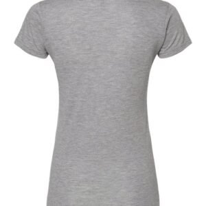 m&o 3542 women's deluxe blend v neck t shirt