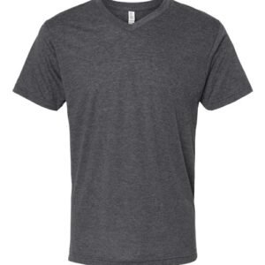 m&o 3543 deluxe blend v neck t shirt