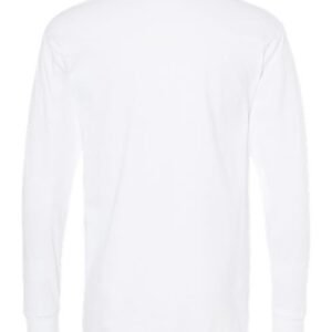 m&o 4820 unisex gold soft touch long sleeve t shirt