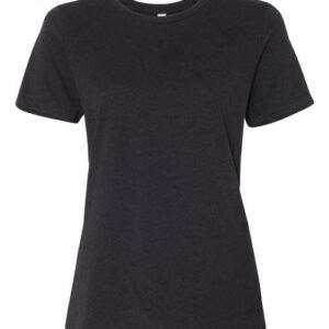 bella + canvas 6400cvc women’s relaxed fit heather cvc tee