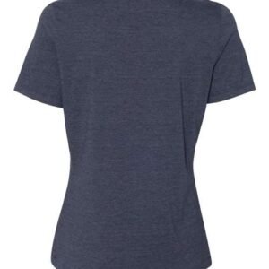 bella + canvas 6400cvc women’s relaxed fit heather cvc tee