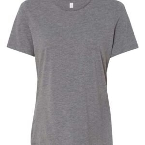 bella + canvas 6413 women’s relaxed fit triblend tee
